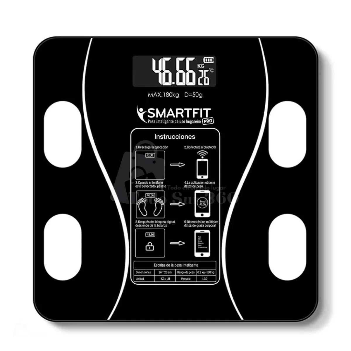 Smart Fit Pro pesa inteligente vista de producto